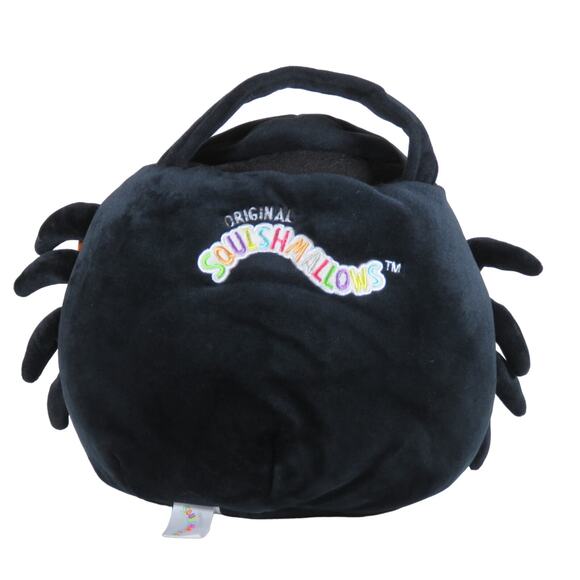 Squishmallows Bella Spider Treat Pail Halloween Plush Bucket Basket Collectible - Picture 3 of 14